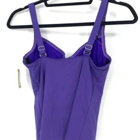Title Nine Swim Tank Top Purple Bra Cups - Brand New, tags removed - Picture 2 of 4